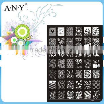 Nail Stamping Printing Design Tool Metal Image Plate Nail Art Stamping Kit