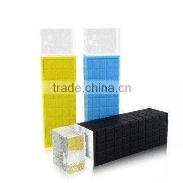 2016 new style active ipx7 waterproof wireless music mini bass water cube portable bluetooth speaker with led light