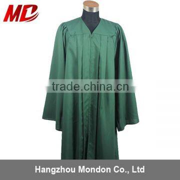 Adult Graduation Gown Matte Forest Green