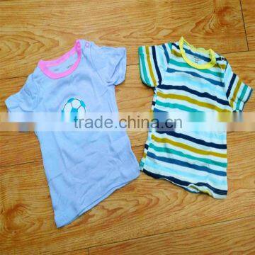 100%cotton Embroidery Design Kids Short Sleeve O Neck t Shirt photo-4