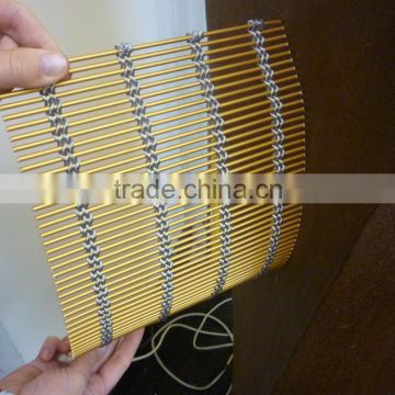 architectural curtain wire mesh of stainless steel plate