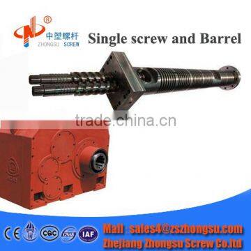 High productivity conical twin screw and barrel for Foam board type