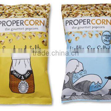 Matte Printing popcorn packaging bag