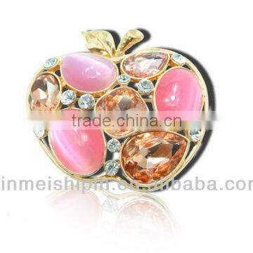 Latest popular apple bulk rhinestone brooches