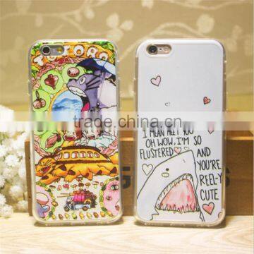 DIY printingn custom any design TPU mobile phone cover ,high quantity IMD full color printing cell phone case