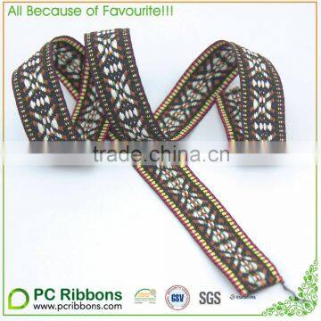 7/8" (22mm) French Paisley Jacquard Ribbon
