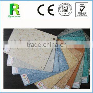 Weather Resistant Homogeneous PVC Vinyl Flooring Roll