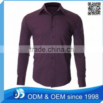 New Basic Design Dress Man Shirt Manufacturer