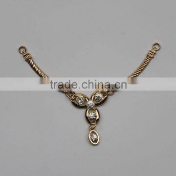 High quality metal neckline for lady ornament&colthes accessories for garment