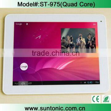 high end 9.7 inch quad core tablet pc with retina screen 2048x1536 and RK3188 1.8GHZ CPU