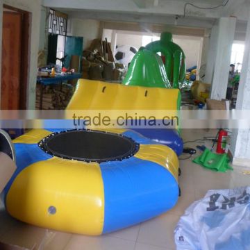 2015 hot commercial cheap inflatable water trampoline parks