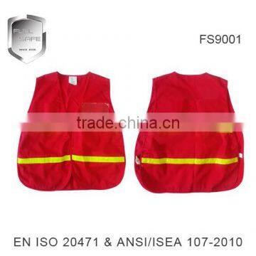 traffic builders high visibility reflective work vest