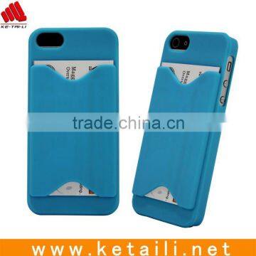 Name card holder case for iPhone 5, cover for iPhone 5, fit for iPhone 5 case