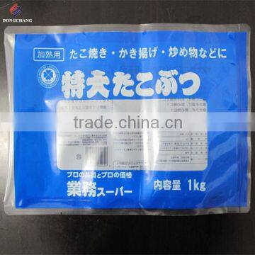 Custom Printed Three Side Sealed PA PE Laminated Plastic Packaging Bag for Frozen Food Packing photo-4