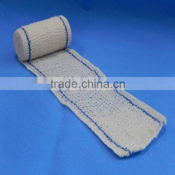 Crepe elastic bandage application