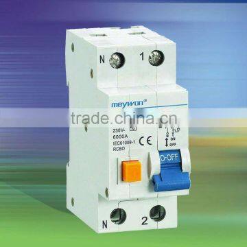 Residual Current Operated Circuit Breaker with overcurrent protection(Electronic