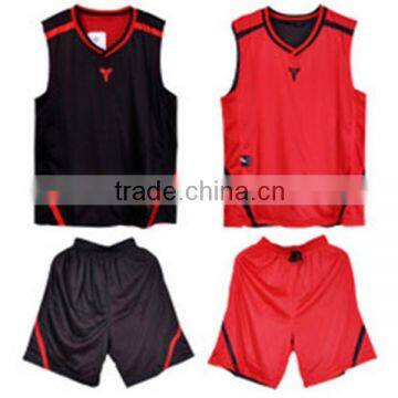 China Newest Design Red Basketball Jersey Wholesale With High Quality