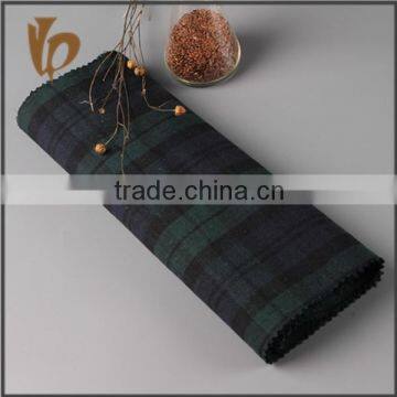 China supplier yarn dyed 100% linen check t shirt material fabric