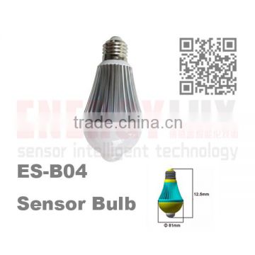 ES-B04 6W LED BULB WITH PIR SENSOR