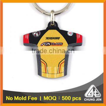 Wholesale bulk metal blank advertising printing sports bike keychain
