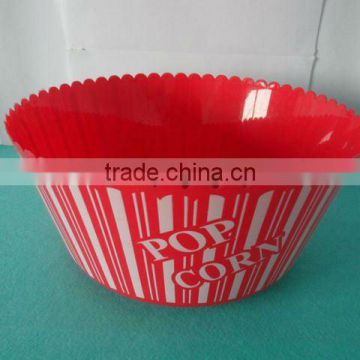 Round Plastic Popcorn container