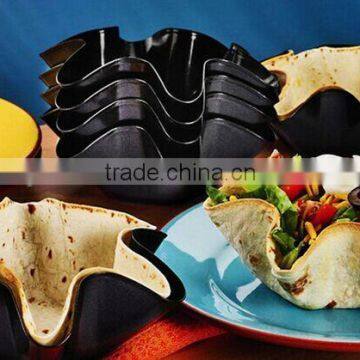 2/4/6/8 PCS cake Pan Set As Seen on TV NEW Taco Bowl