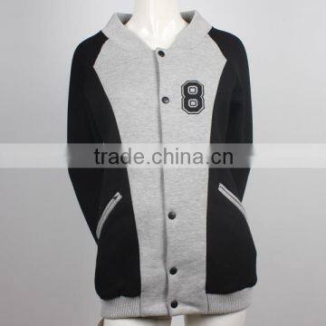 2014 wholesale oem clothing manufacturing high quality american varsity jacket