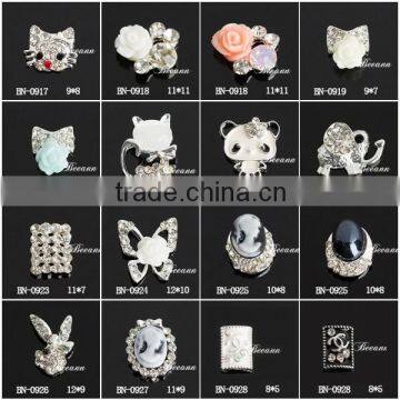 2016 New Style 3D Nail Art Rhinestone Decorations Beauty Colorful Designs Alloy Nail Art For Glitter Manicure Tools