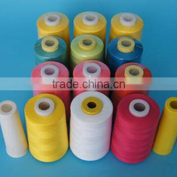 12/2 100% spun polyester yarn in plastic cone