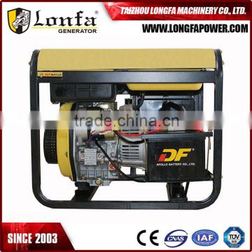 100% Copper Wire Small Diesel Generator Open Type, 3kw 5kw Portable Diesel Generator, 178f Diesel Engine Generator