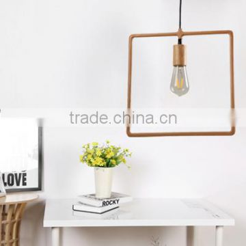 Square wood hanging lights pendant lamp,Wood hanging lights pendant lamp,Hanging lights pendant lamp P2170