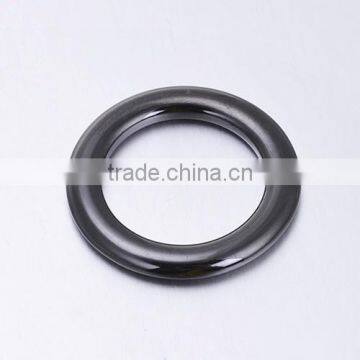 New arrival fashion black ceramic jewelry fittings high quality round ring jewelry accessories wholesale