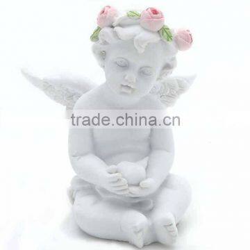 New arrival mini size resin angel figurine angel statue cupid figurines for sale