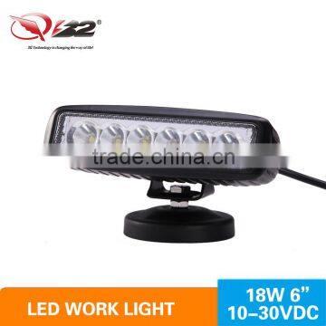 super slim led light bar spot flood combo beam 18w led bar