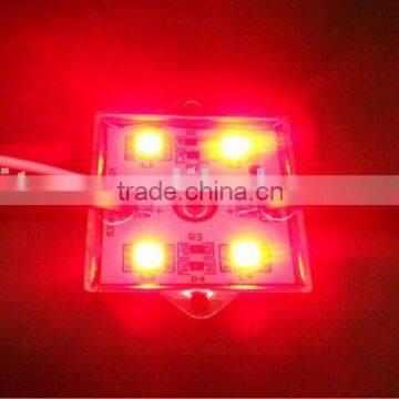 5050 SMD LED module,with metal case,RED color,DC12V,20pcs a string