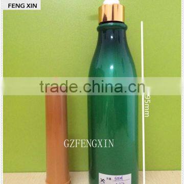 500ml new design beautiful plastic hair oil bottles