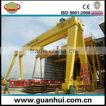 best service mobile double girder gantry crane 100ton