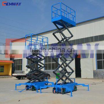 CE certification hydraulic scissor mobile aerial platform lift manufacturer