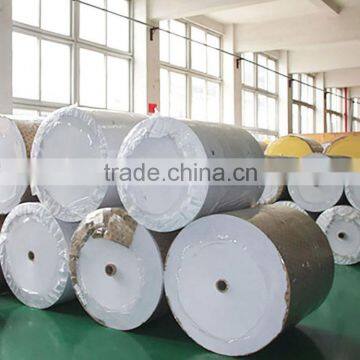 custom 157gsm c2s coated art paper in roll