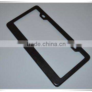 Simple And Cool Carbon Fiber License Plate Frames & Carbon Fiber Car Number Plate Holder