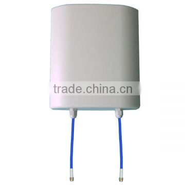 Antenna Manufacturer Outdoor/Indoor 1.8-2.7GHz 9dBi Broadband Low PIM Wall Mount Patch Flat Panel WiFi Dual-polarization Antenna