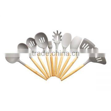 10pcs kitchen utensils set, bamboo utensils set H1513