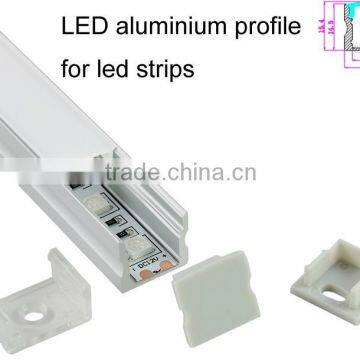 Deep recessed wall aluminum led profile housing for wall lighting