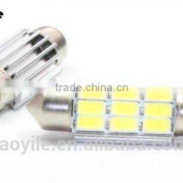 12V 5630 9SMD Car led festoon dome light bulb