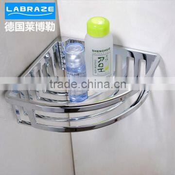 LABRAZE LE8012 Triangle Corner Bathroom Rack With Chrome Plating photo-3