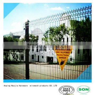 PVC Coated Welded Wire Mesh Fencing (ISO9001 factory)