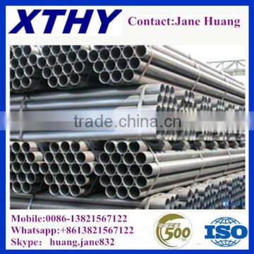 ASTM A53 3inch erw black iron pipe price/ERW STEEL PIPE