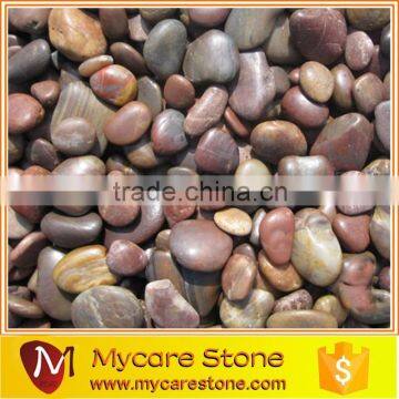 chinese cheap Grade A red polished pebble, rive stone