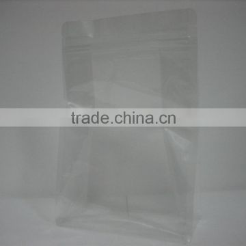 pp clear flat bottom seal bag