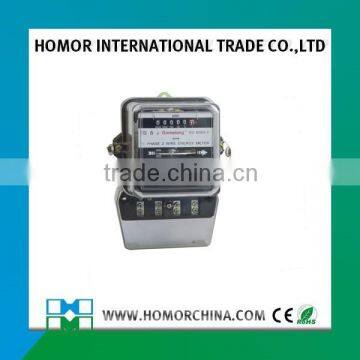 single phase electromechanical power energy meter